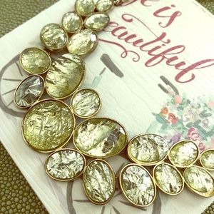 Peridot Green Statement Necklace